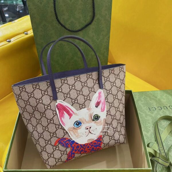 ⁦𝙈𝙞𝙣𝙞 Shopping bag cat🐱⁩ - الصورة ⁦2⁩