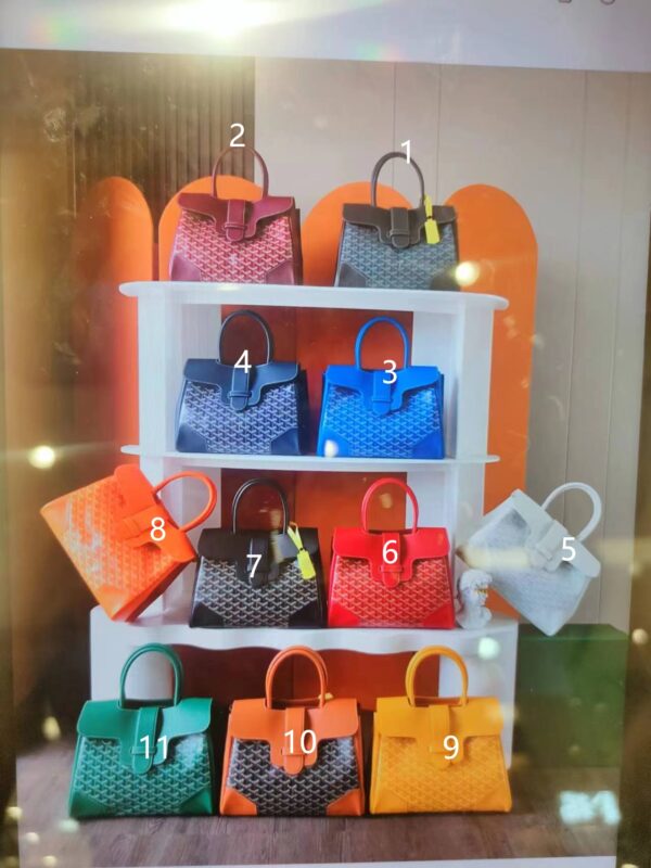 ⁦❤ Goyard Saigon bag 11 colors⁩ - الصورة ⁦2⁩