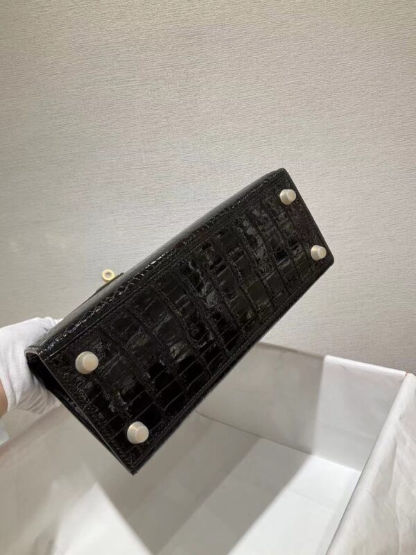 ⁦Genuine crocodile leather kelly⁩ - الصورة ⁦5⁩