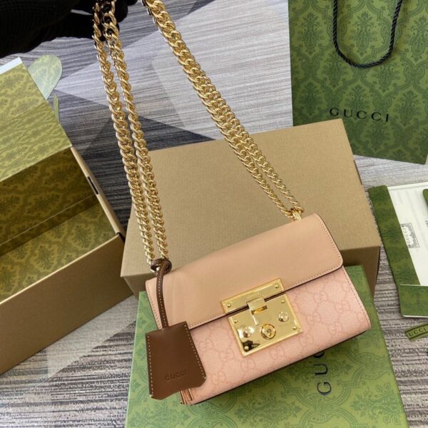 ⁦Badlock chain small shoulder bag 2 colors⁩ - الصورة ⁦5⁩