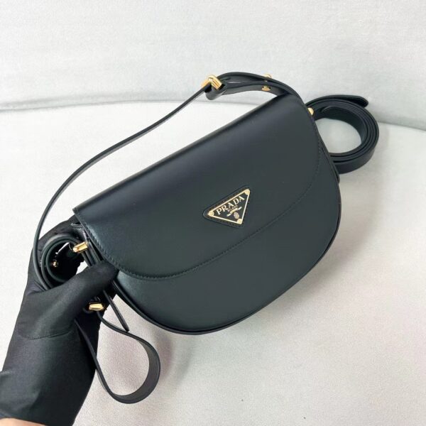 ⁦Calf leather shoulder bag 4 colors⁩ - الصورة ⁦4⁩