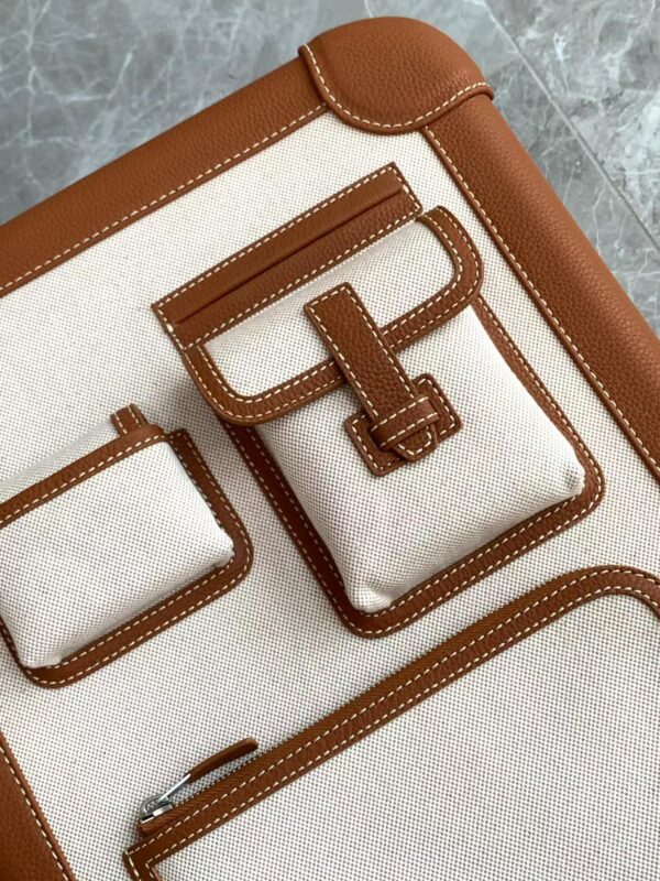 ⁦Hermes travel bag 3 colors⁩ - الصورة ⁦6⁩