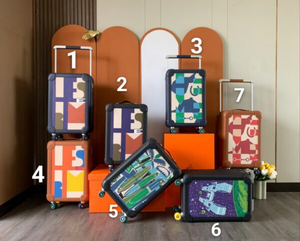 ⁦Hermes travel bag 7 colors⁩ - الصورة ⁦2⁩