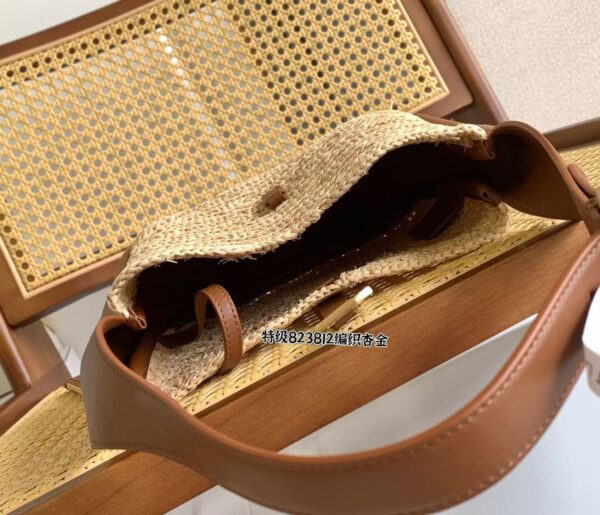 woven raffia 2 colors - Image 8