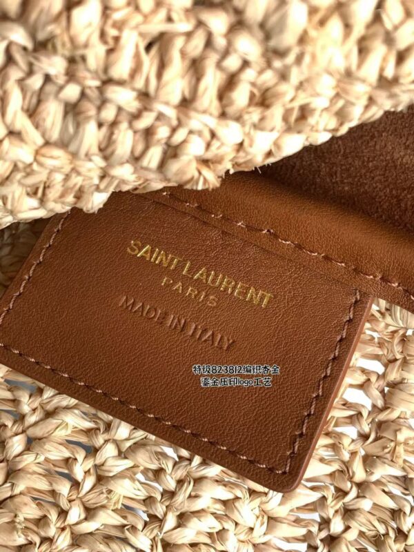woven raffia 2 colors - Image 9