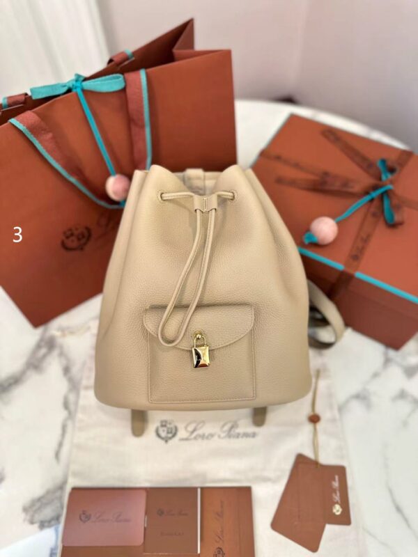 Backpack with extra drawstring 4 colors - Image 3