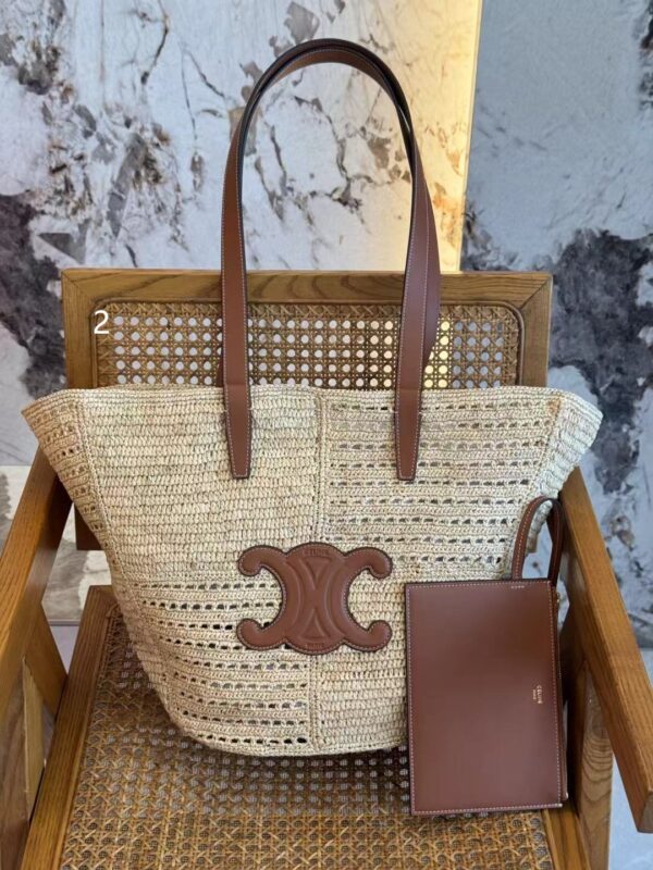 ⁦Classic Soft Medium Basket Bag 2 colors⁩ - الصورة ⁦11⁩