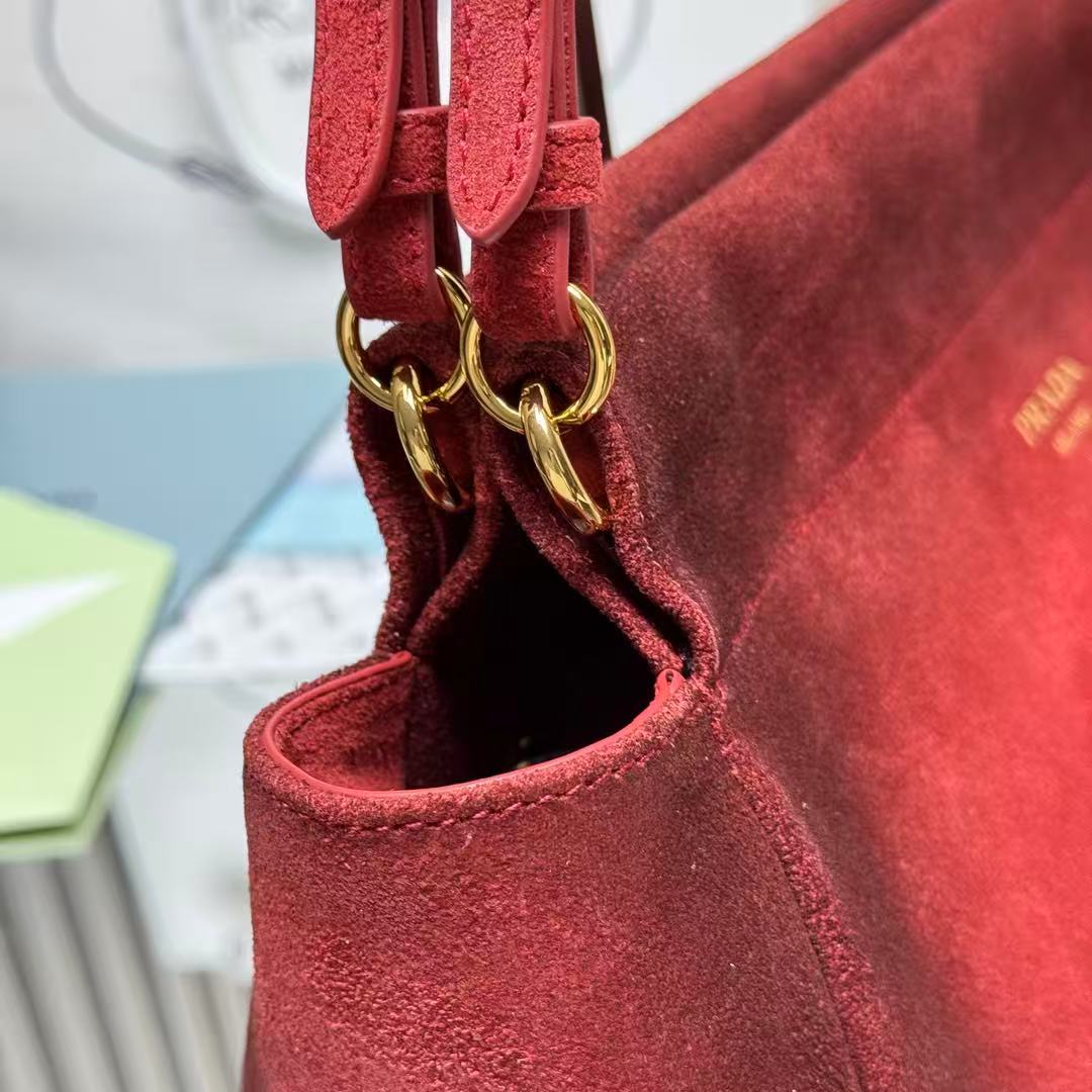 Suede nubuck handbag 5 colors - Image 5