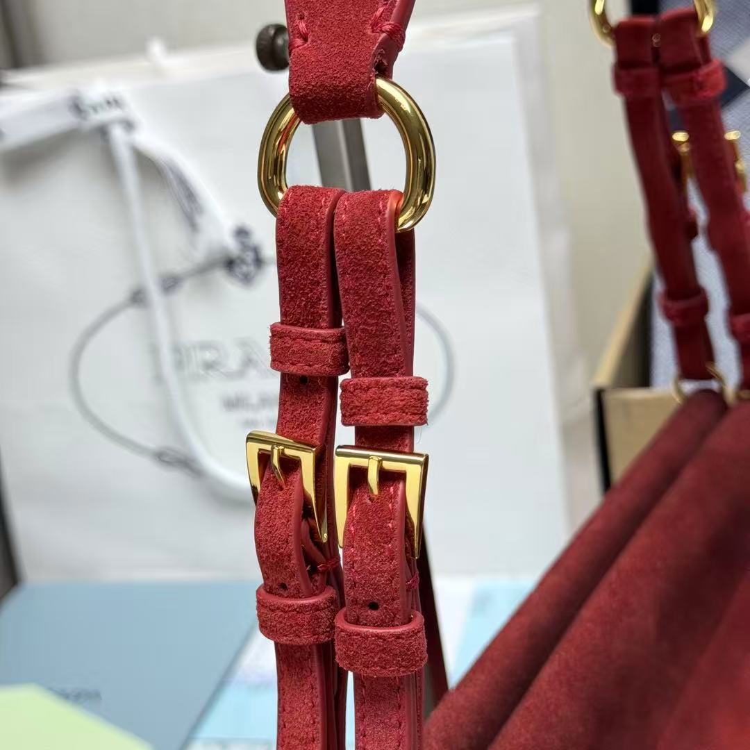 Suede nubuck handbag 5 colors - Image 6